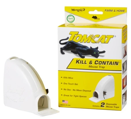 Mouse Trap Kill & Contain 2pk 3 Mouse Trap Kill & Contain 2pk