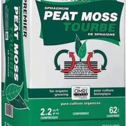 Premier Sphagnum Peat Moss 2.2 Cubic Feet