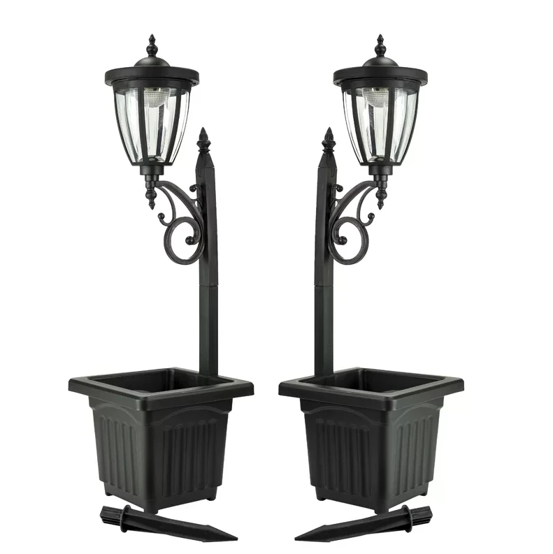 Sun-Ray Kambria Solar Lamp and Planter | 2 Pack 3 Sun-Ray Kambria Solar Lamp and Planter | 2 Pack